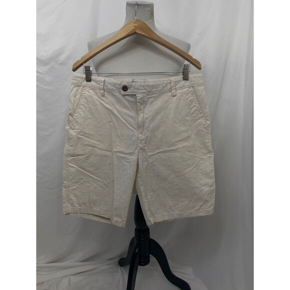 Shipmen Supply Co. Men’s Shorts White Multicolor Speckle Slim Size 32 - Picture 2 of 7